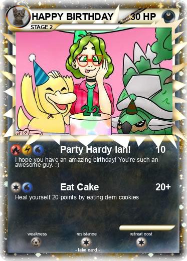 Pokemon HAPPY BIRTHDAY