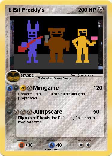 Pokemon 8 Bit Freddy's