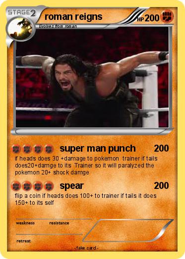 Pokemon roman reigns