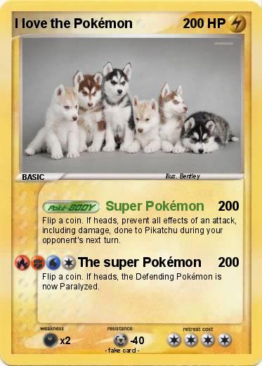 Pokemon I love the Pokémon
