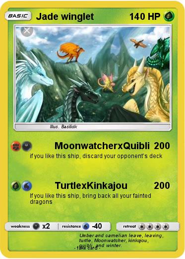 Pokemon Jade winglet