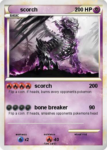 Pokemon scorch