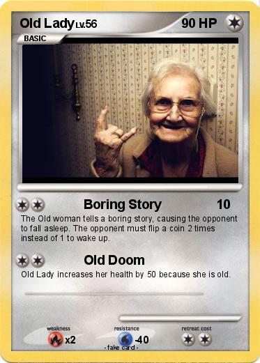 Pokemon Old Lady