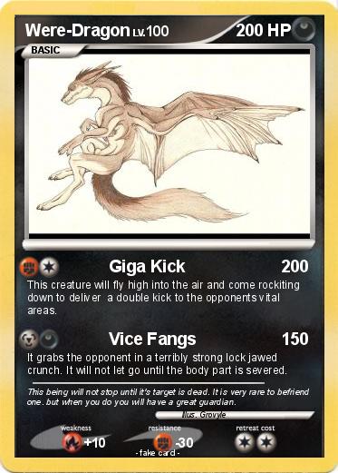 Pokemon Were-Dragon