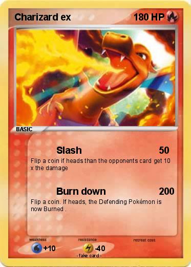 Pokemon Charizard ex