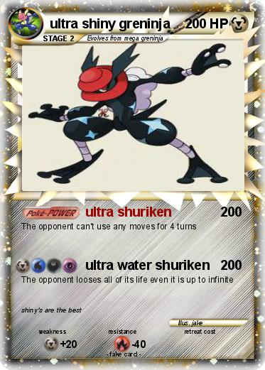 Pokemon Ultra Shiny Greninja