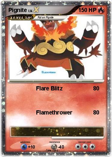 Pokemon Pignite