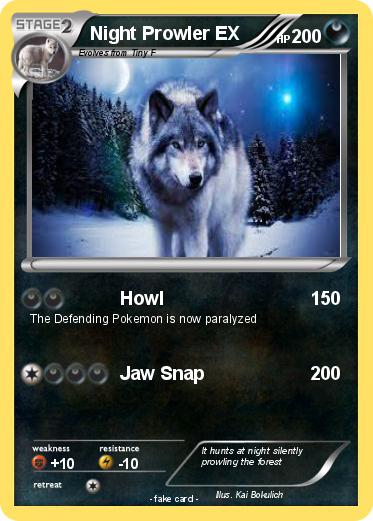 Pokemon Night Prowler EX