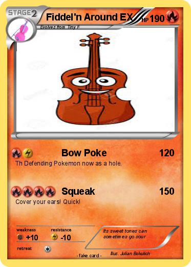 Pokemon Fiddel'n Around EX