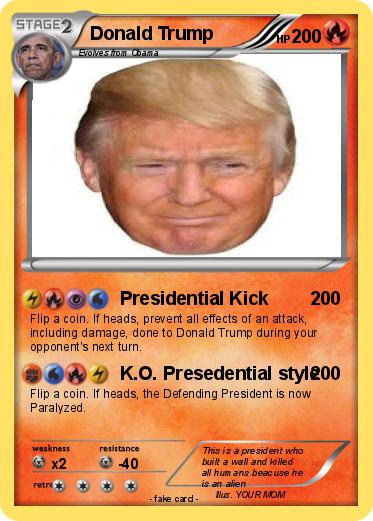 Pokemon Donald Trump