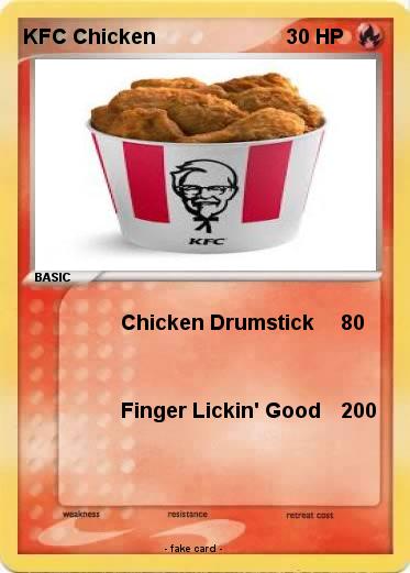 Pokemon KFC Chicken