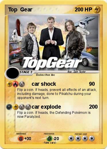 Pokemon Top  Gear