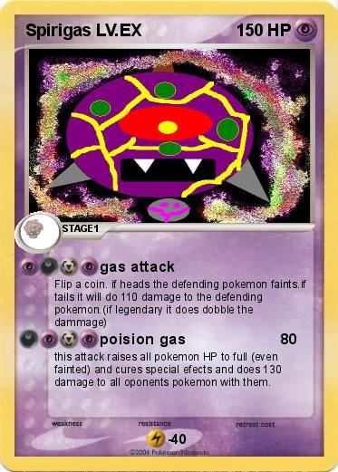Pokemon Spirigas LV.EX