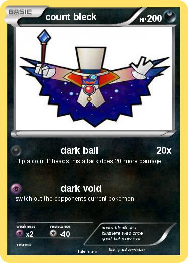 Pokemon count bleck