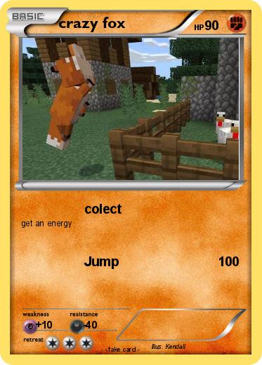 Pokemon crazy fox