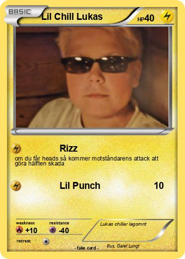 Pokemon Lil Chill Lukas