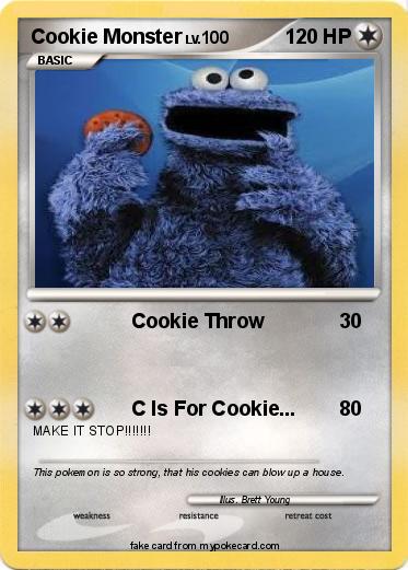 Pokemon Cookie Monster