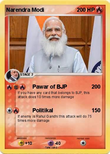 Pokemon Narendra Modi