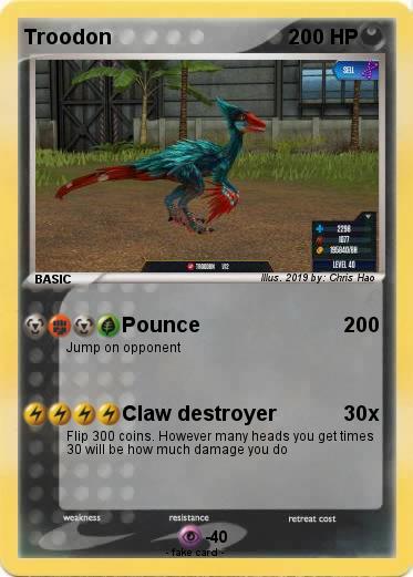 Pokemon Troodon