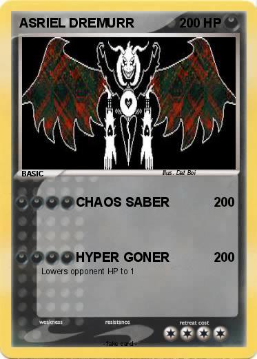 Pokemon ASRIEL DREMURR