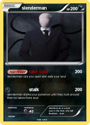 Pokemon slenderman