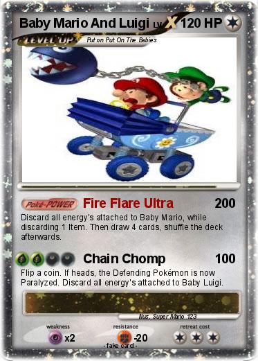 Pokemon Baby Mario And Luigi