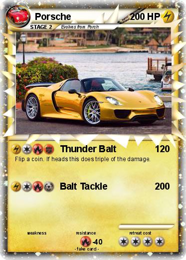 Pokemon Porsche