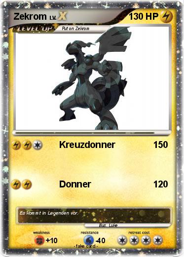 Pokemon Zekrom