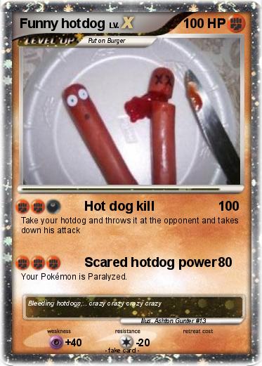 Pokemon Funny hotdog