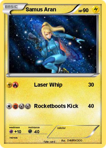 Pokemon Samus Aran