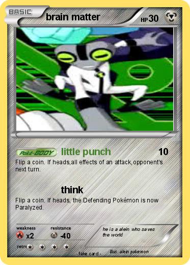 Pokemon brain matter