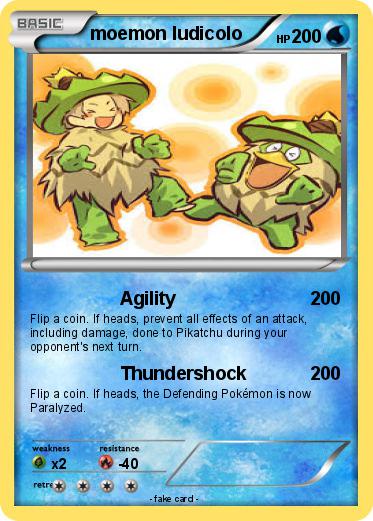 Pokemon moemon ludicolo