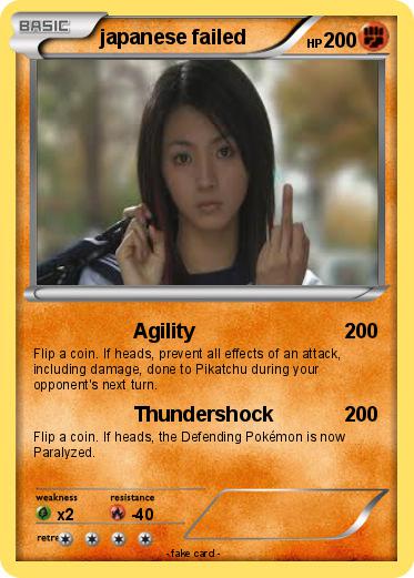 Pokemon japanese failed