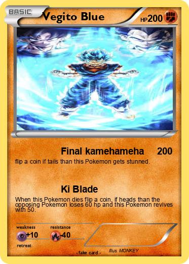 Pokemon Vegito Blue