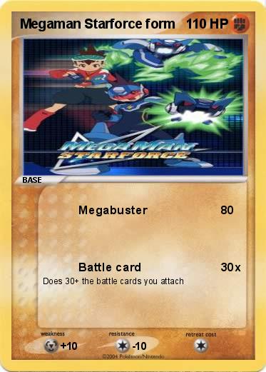 Pokemon Megaman Starforce form