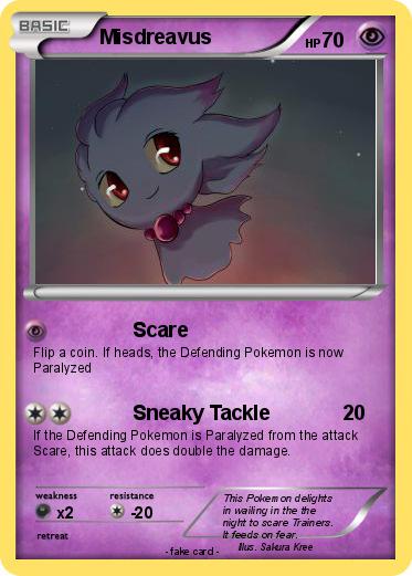 Pokemon Misdreavus
