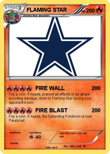Pokemon FLAMING STAR