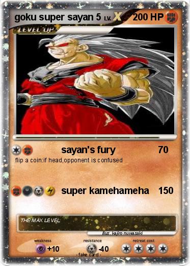 Pokemon goku super sayan 5