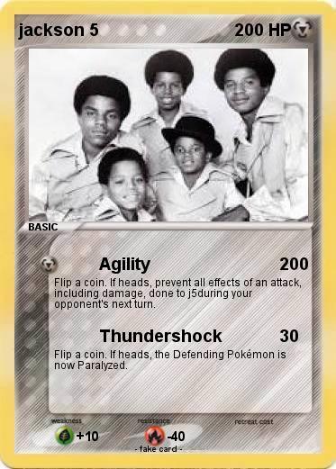 Pokemon jackson 5