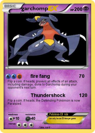 Pokemon garchomp