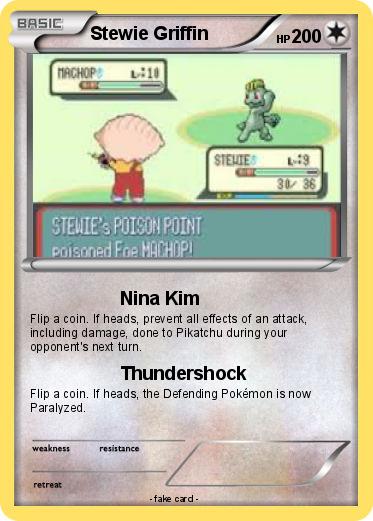 Pokemon Stewie Griffin