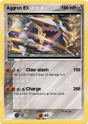 Pokemon Aggron EX