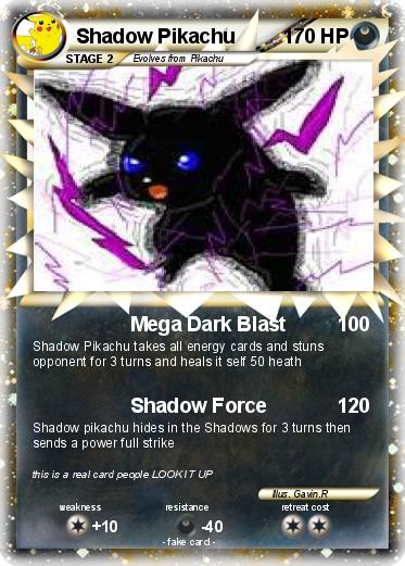 Pokemon Shadow Pikachu