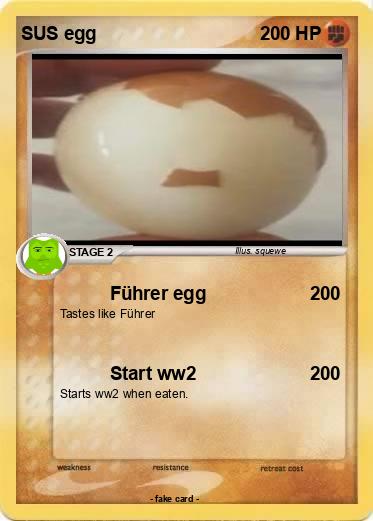 Pokemon SUS egg