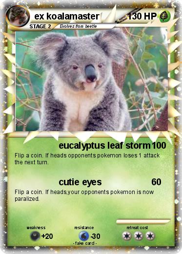 Pokemon ex koalamaster