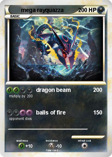 Pokemon mega rayquazza