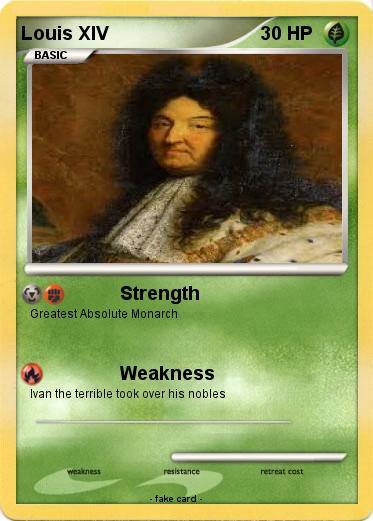 Pokemon Louis XIV