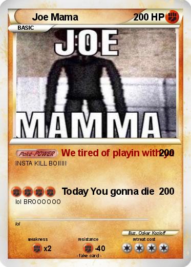 Pokemon Joe Mama