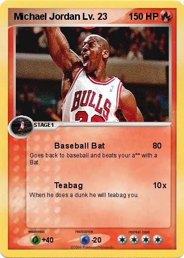 Pokemon Michael Jordan Lv. 23