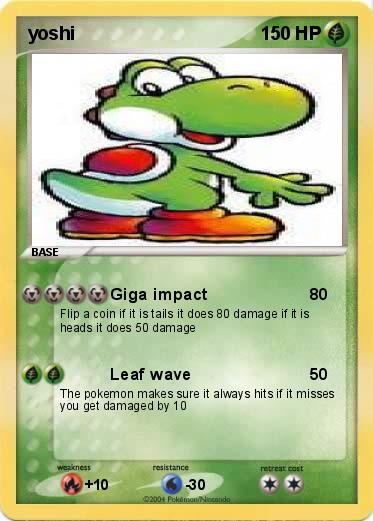 Pokemon yoshi